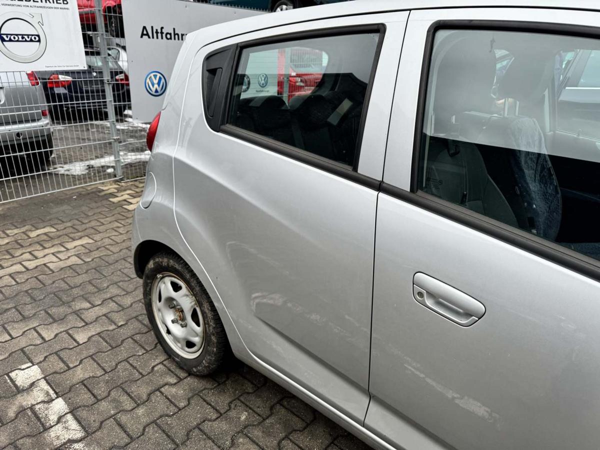 Chevrolet Spark original T&uuml;r hinten rechts GAN Ice Silver Met Rohbau Bj.2013